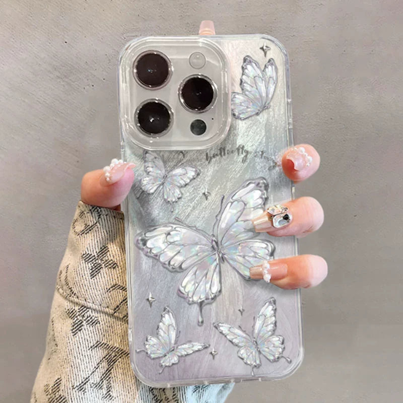 Casezly INS Butterfly Case for Samsung S24/S23/S22/S20