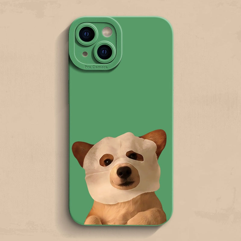 Casezly Shiba Inu iPhone Case , Fits iPhone 15/14/13/12/11/X/XS/XR/8/7