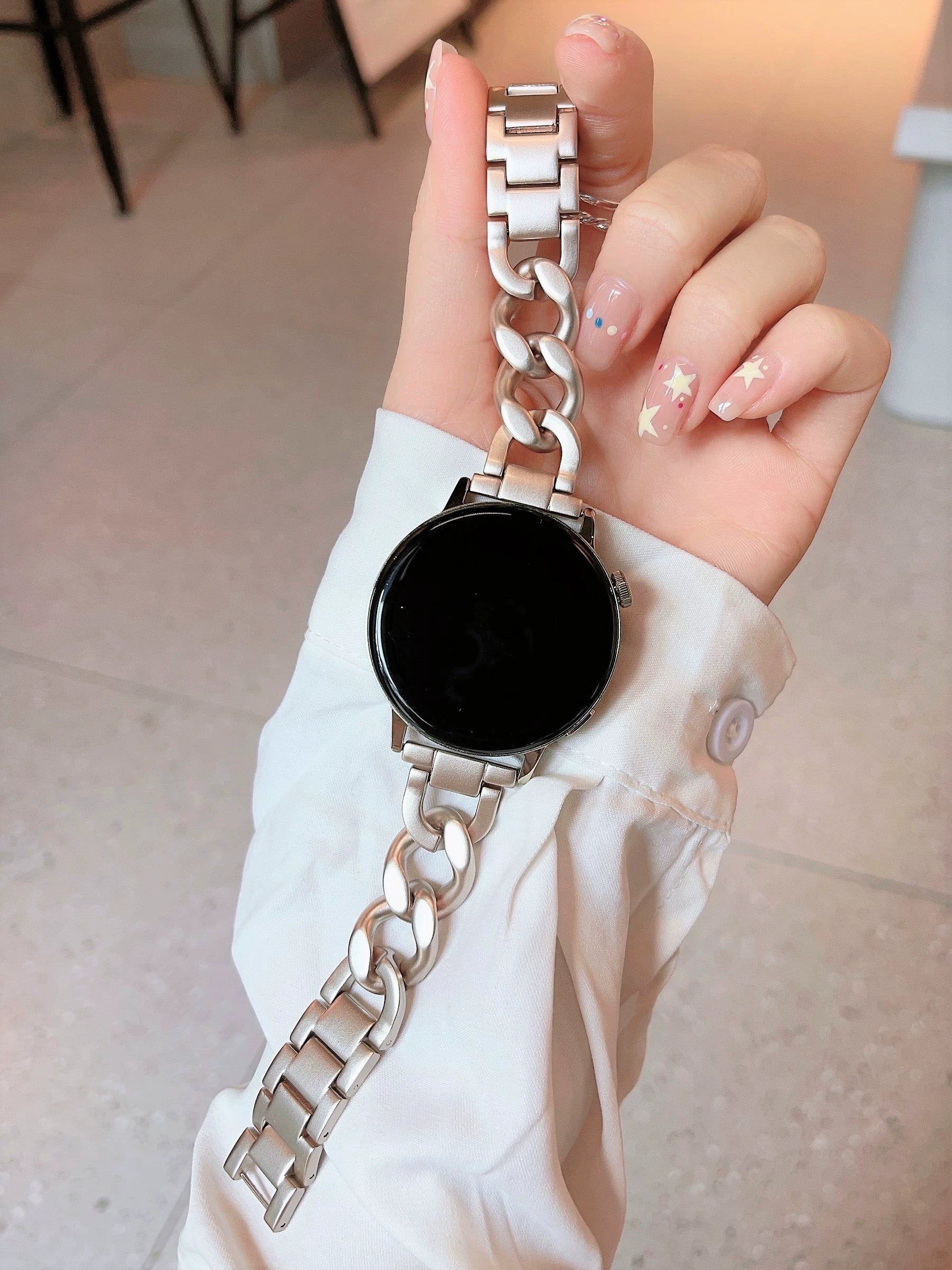 Casezly Starlight Metal Chain Strap for Galaxy Watch 7/6/5/4/5 Pro