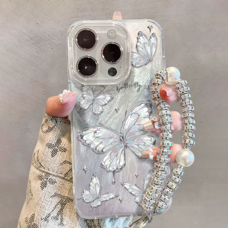 Casezly INS Butterfly Case for Samsung S24/S23/S22/S20