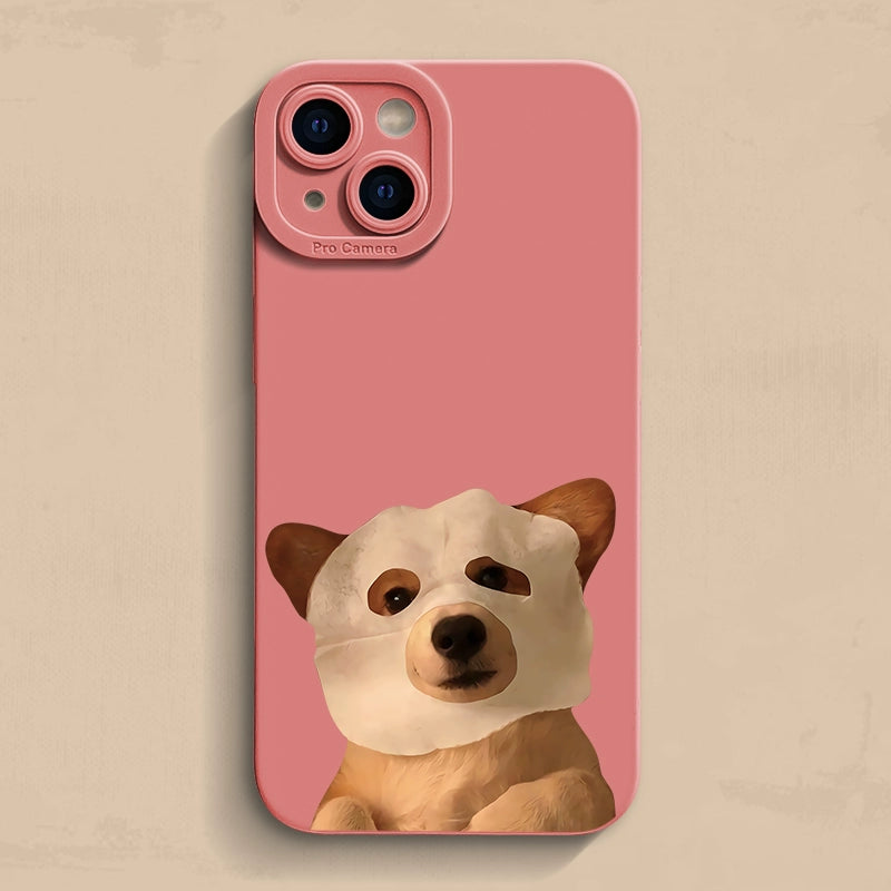 Casezly Shiba Inu iPhone Case , Fits iPhone 15/14/13/12/11/X/XS/XR/8/7