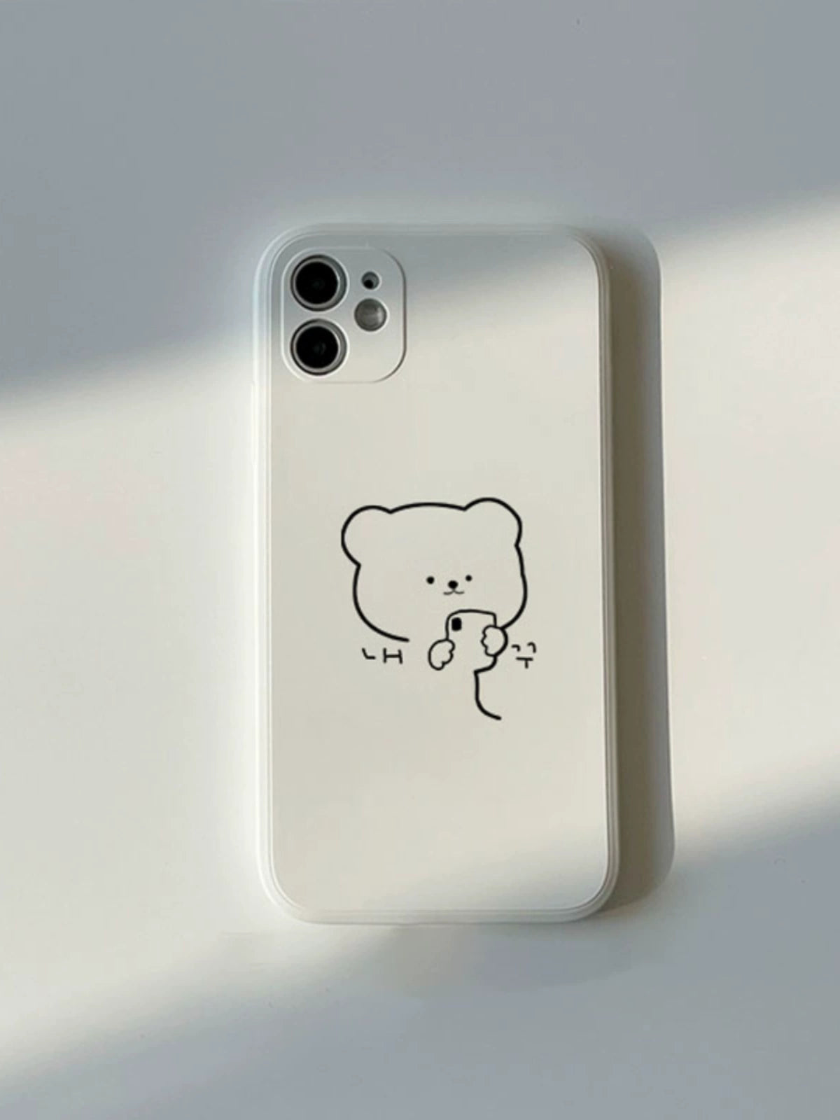 Casezly Cute Bear Soft Silicone Phone Case for Samsung