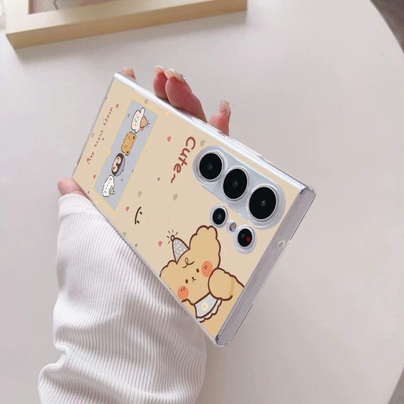 Casezly Cartoon Bear Soft Shell for Samsung S23 Ultra