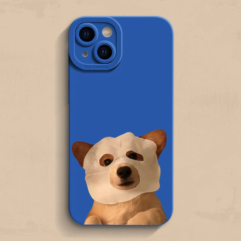 Casezly Shiba Inu iPhone Case , Fits iPhone 15/14/13/12/11/X/XS/XR/8/7