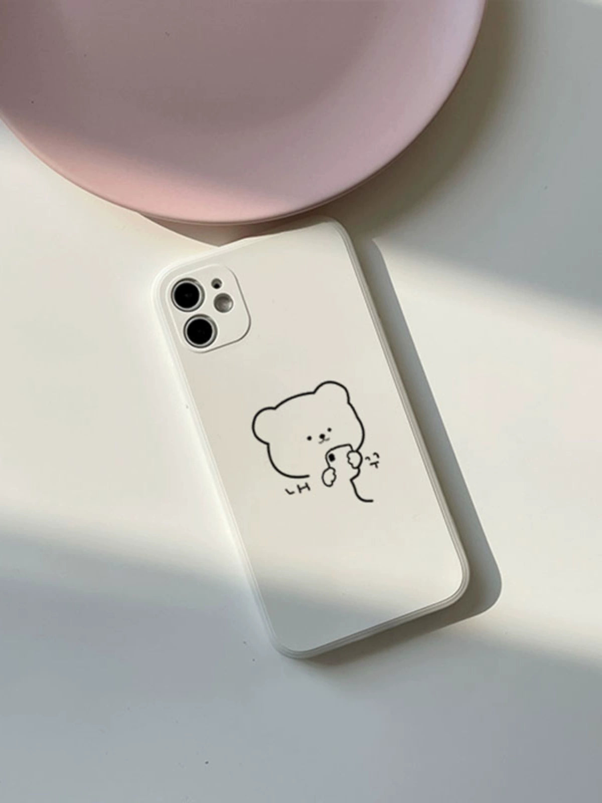 Casezly Cute Bear Soft Silicone Phone Case for Samsung