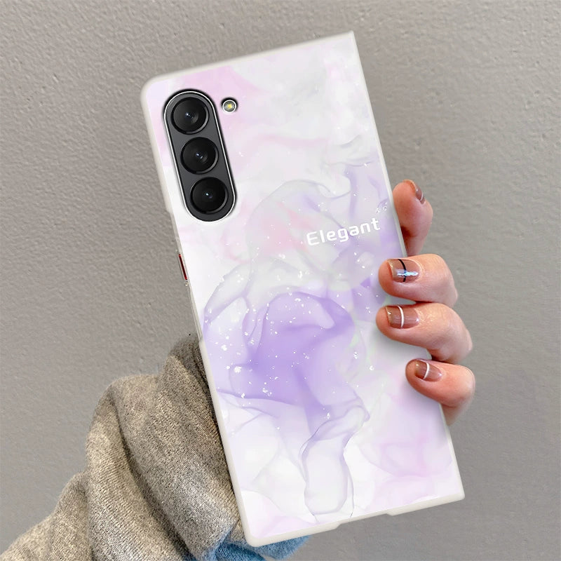 Casezly Ink Watercolor Case for Samsung Z Fold 6/5/4/3, Stylish