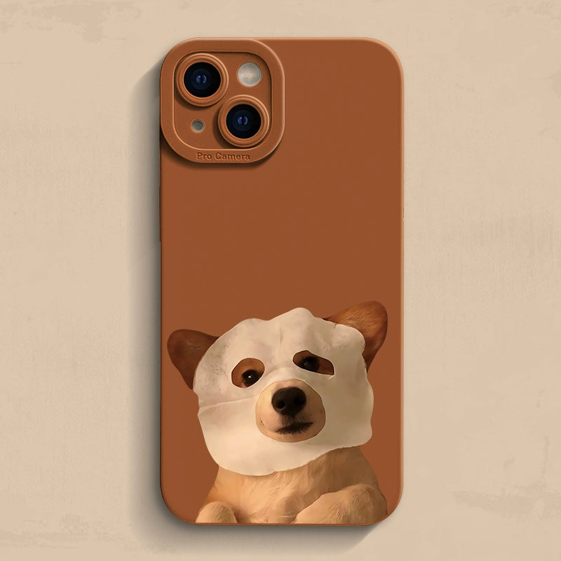 Casezly Shiba Inu iPhone Case , Fits iPhone 15/14/13/12/11/X/XS/XR/8/7