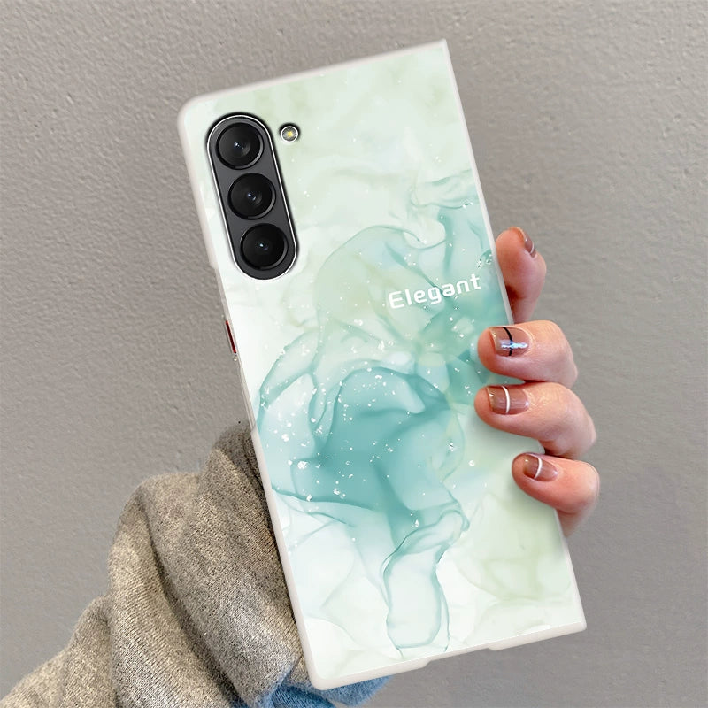 Casezly Ink Watercolor Case for Samsung Z Fold 6/5/4/3, Stylish