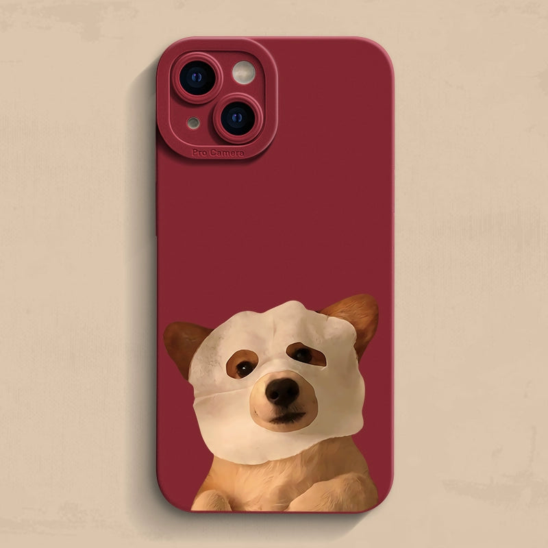 Casezly Shiba Inu iPhone Case , Fits iPhone 15/14/13/12/11/X/XS/XR/8/7